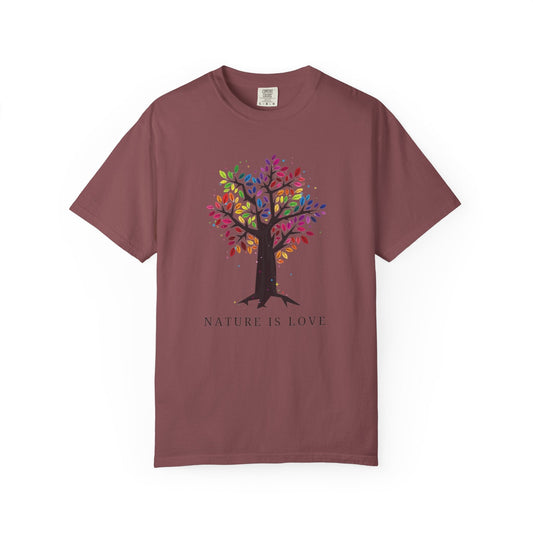 UNature love tree T-Shirt - comfortable & stylish united peace and love