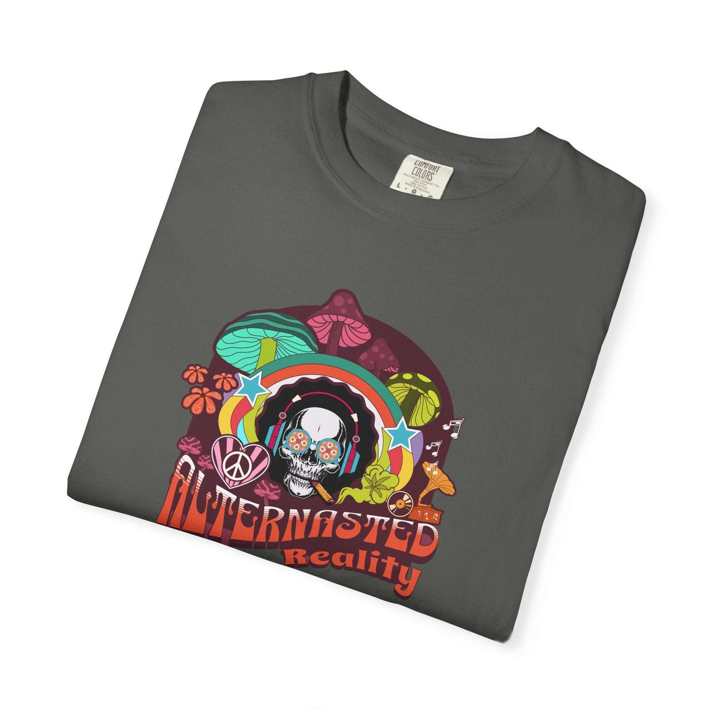 Party skull psychedelic tee