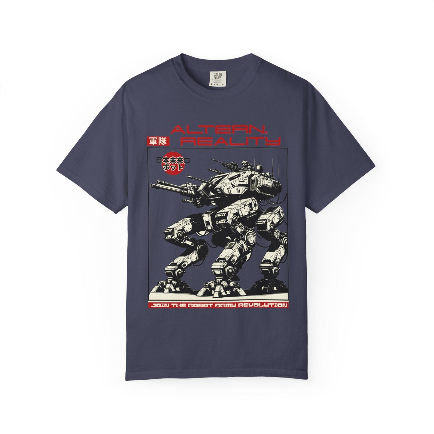 Futuristic Mech revolution tee - Style for sci-fi fans
