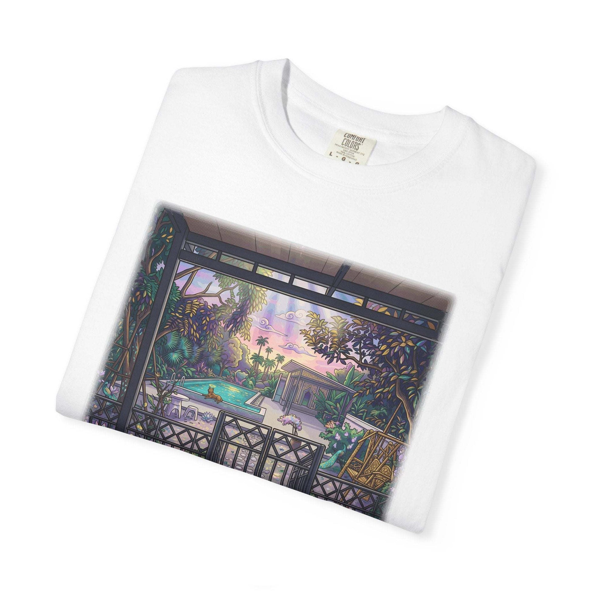 Heaven house view unisex t-shirt