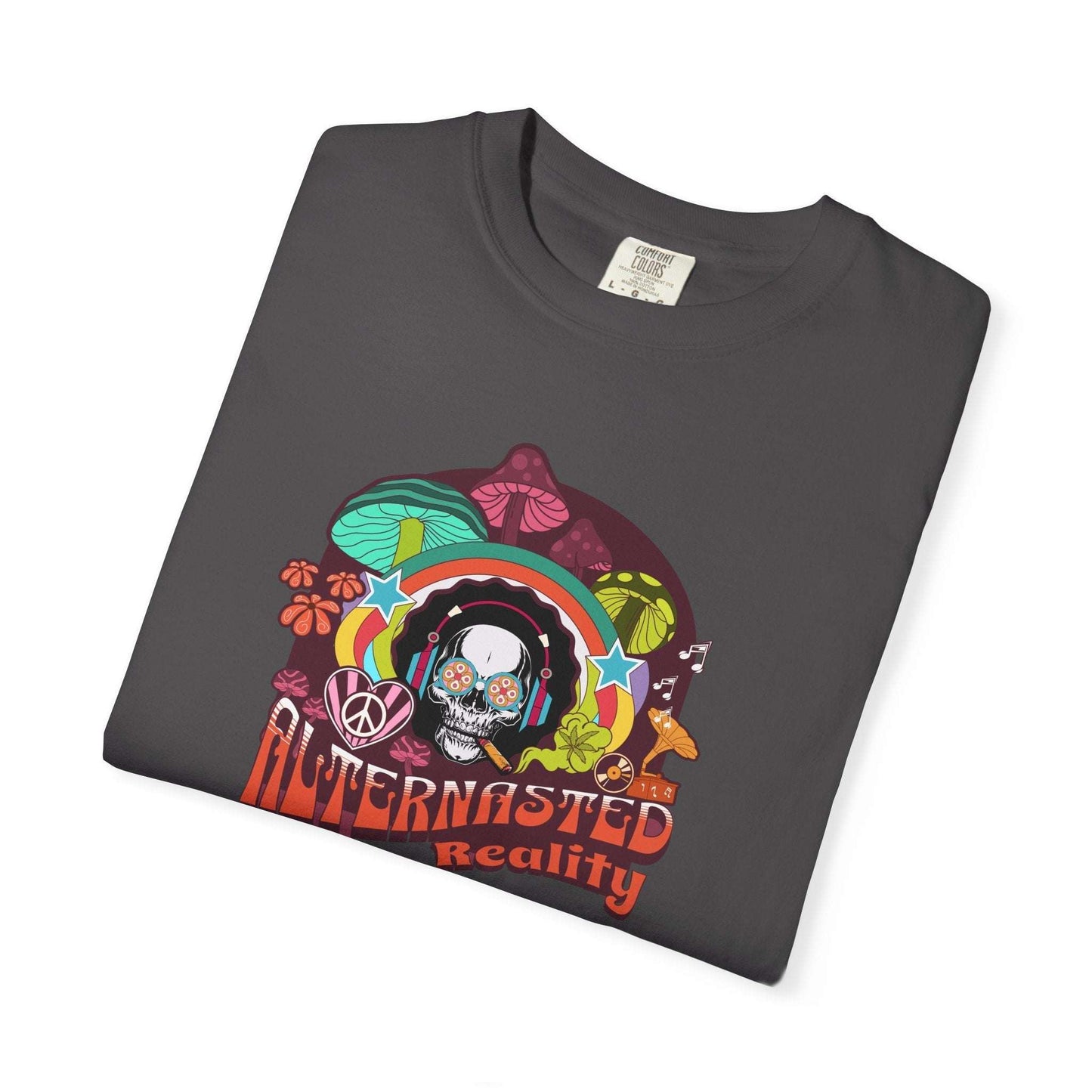 Party skull psychedelic tee