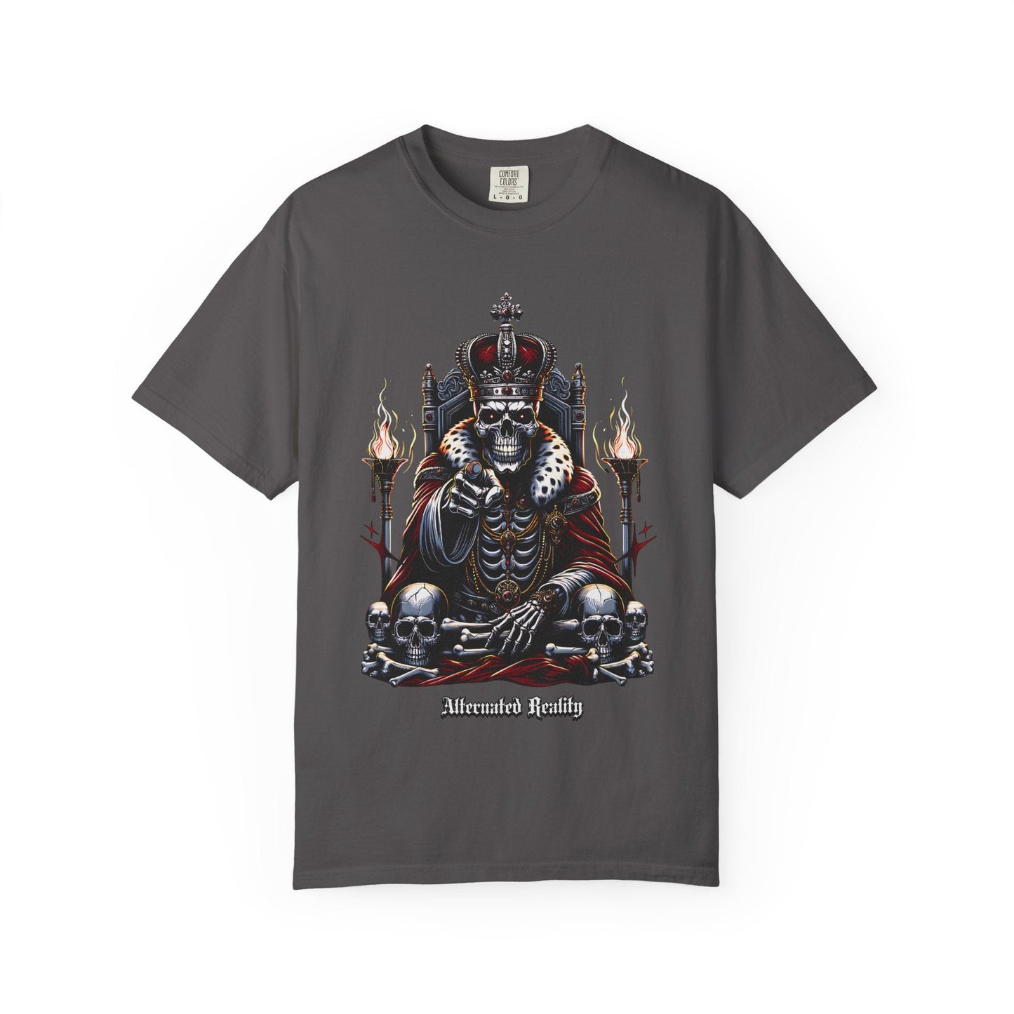 King of darkness unisex gothic t-shirt - Dark fantasy graphic tee