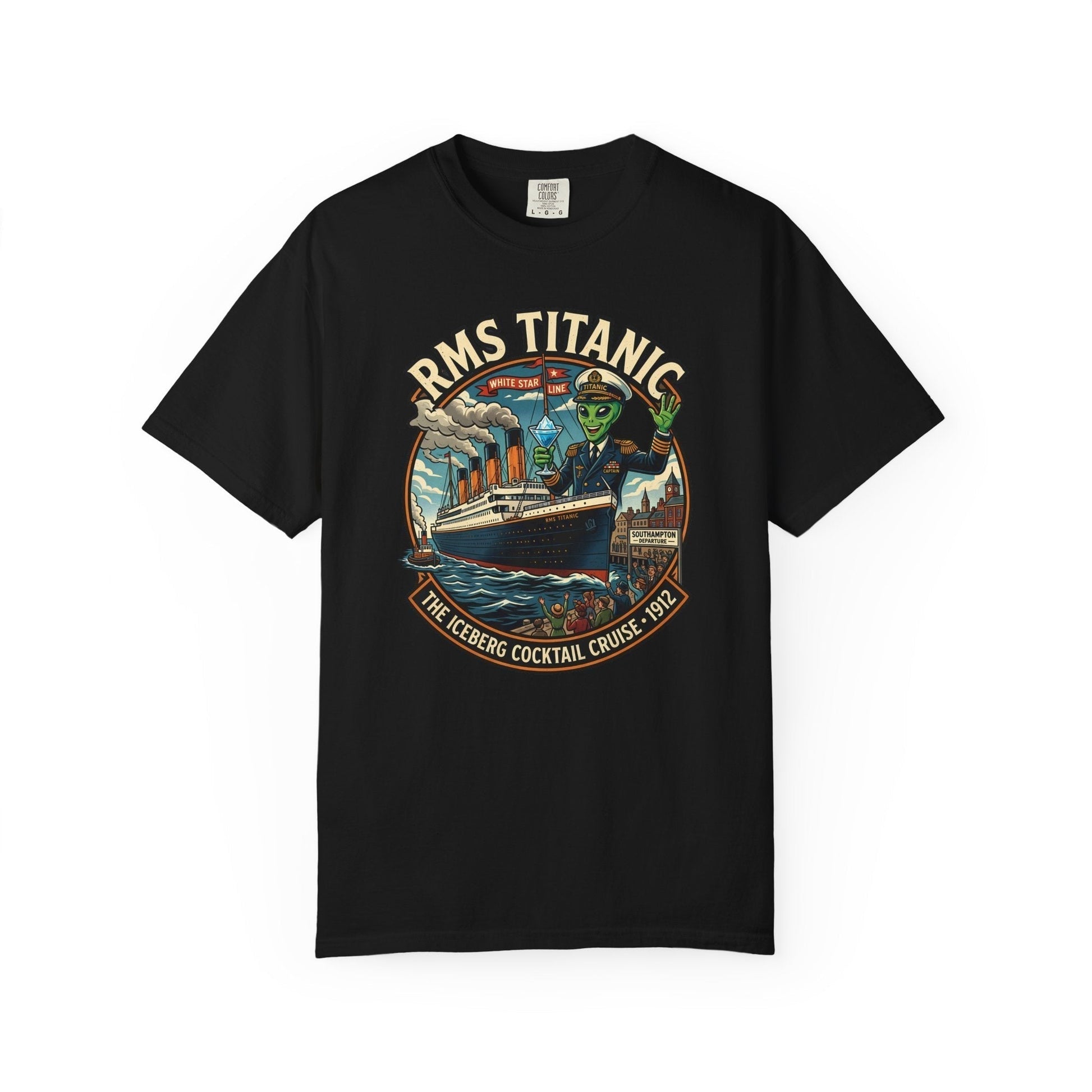 The Titanic Departure memorabilia capturing the ship's historic legacy and tragic sinking story