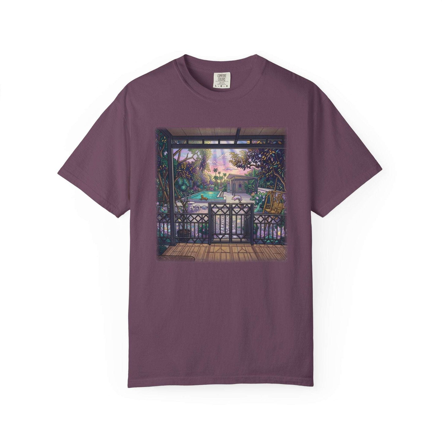 Heaven house view unisex t-shirt