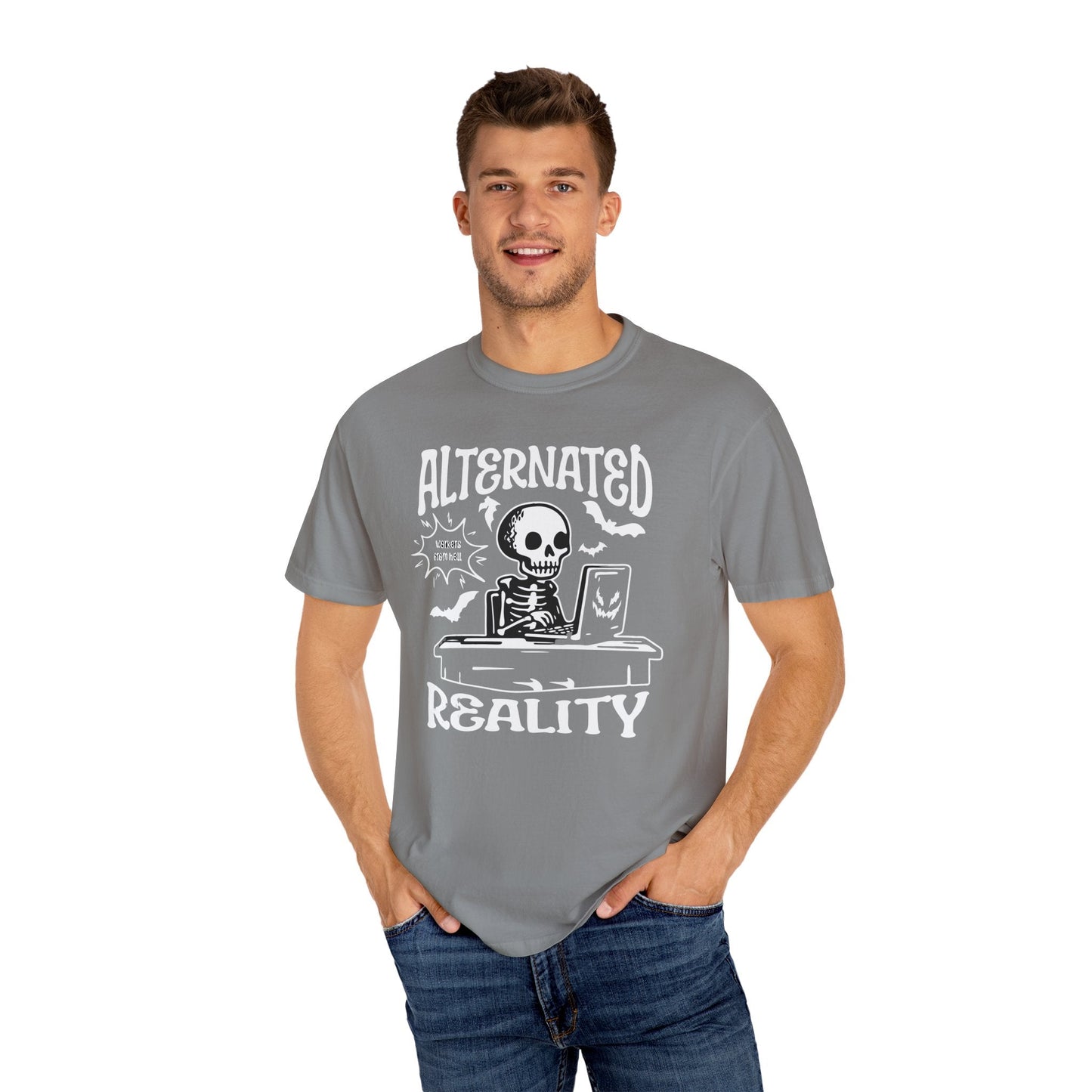 Work skeleton  t-shirt | Fun and quirky design