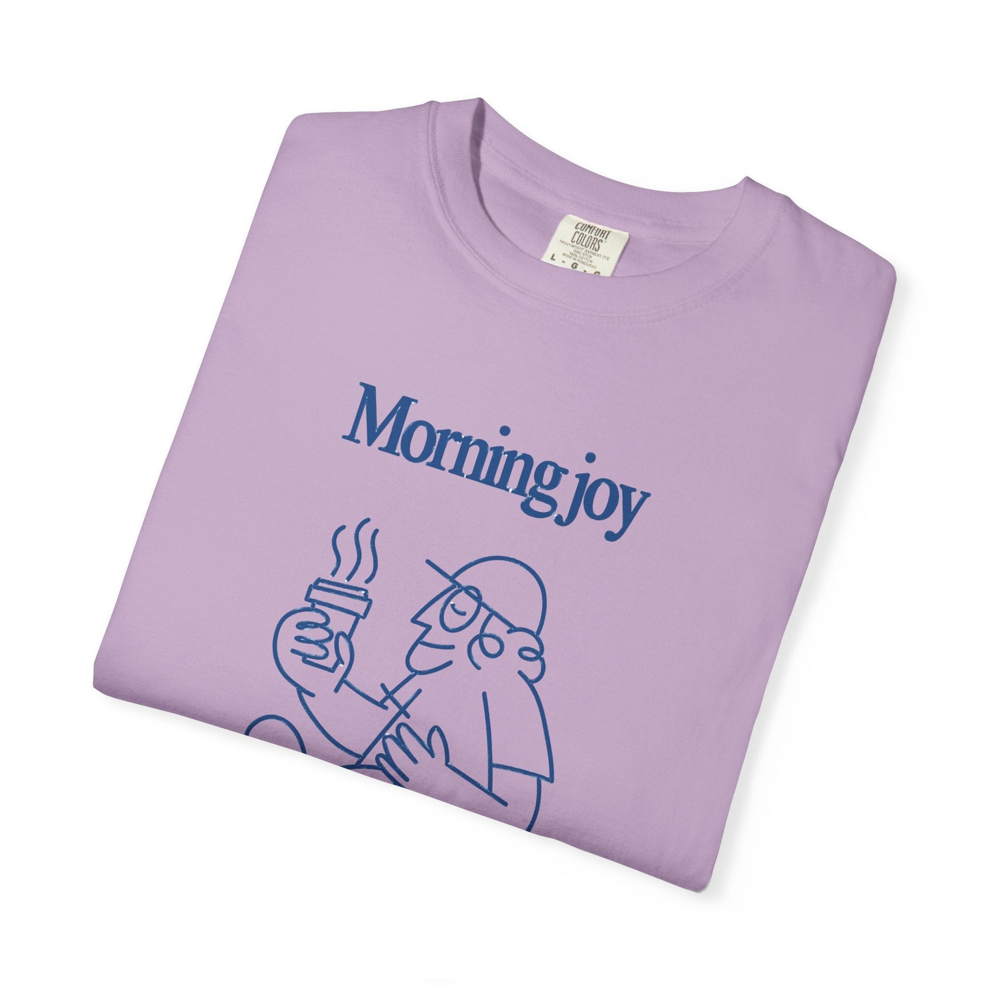 Morning joy t-shirt - Calm coffee simple line design for all