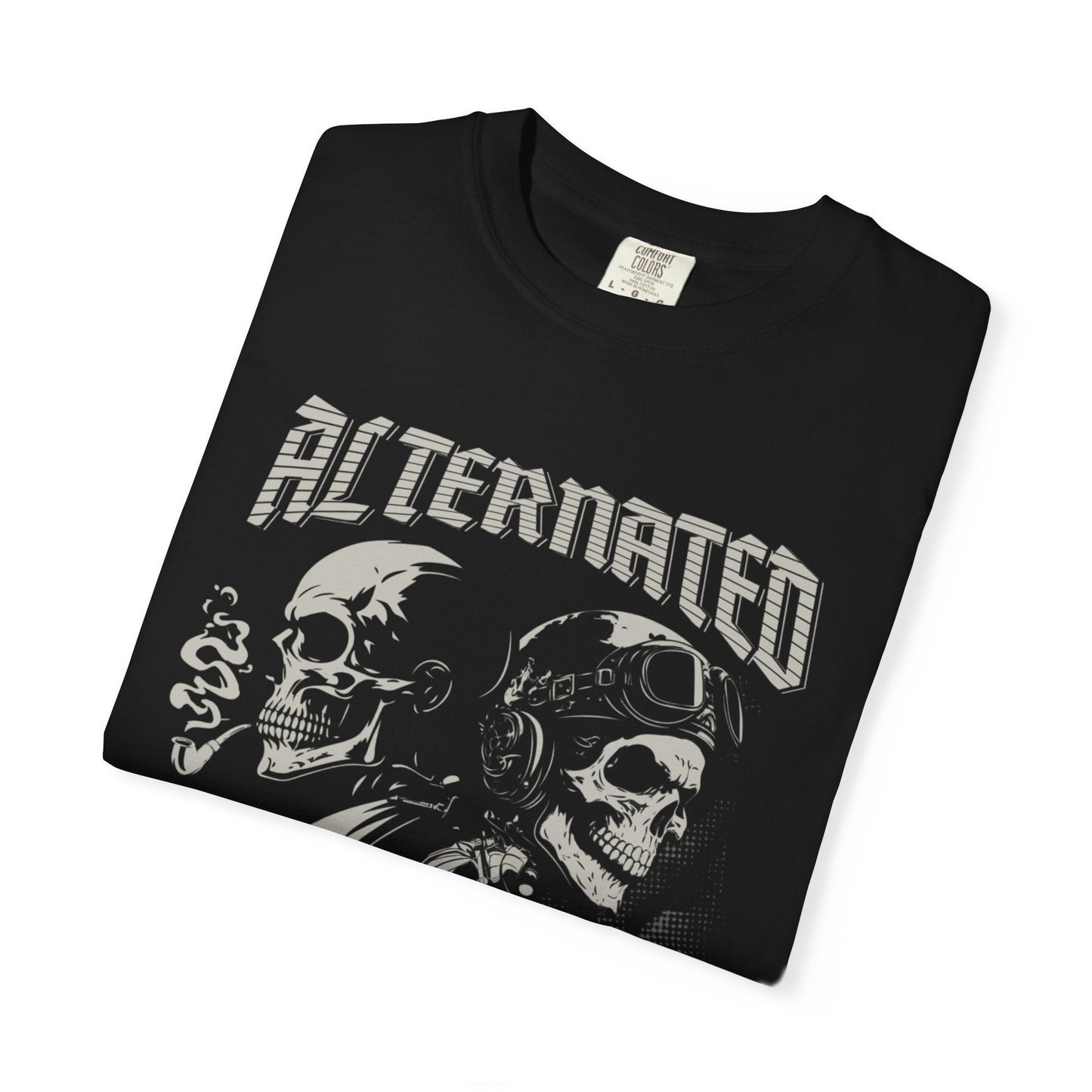 Biker skull unisex t-shirt - Bold & adventurous design