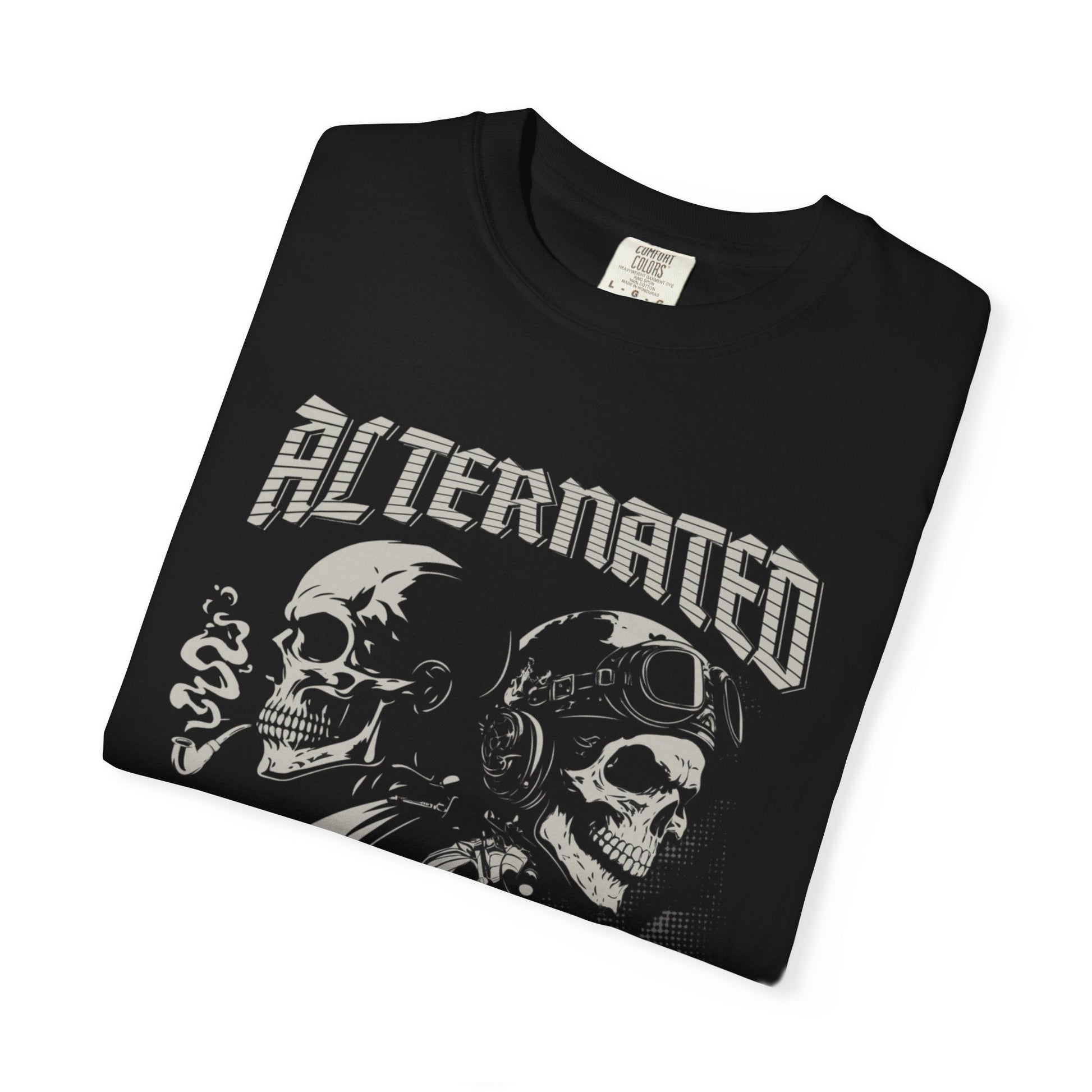 Biker skull unisex t-shirt - Bold & adventurous design