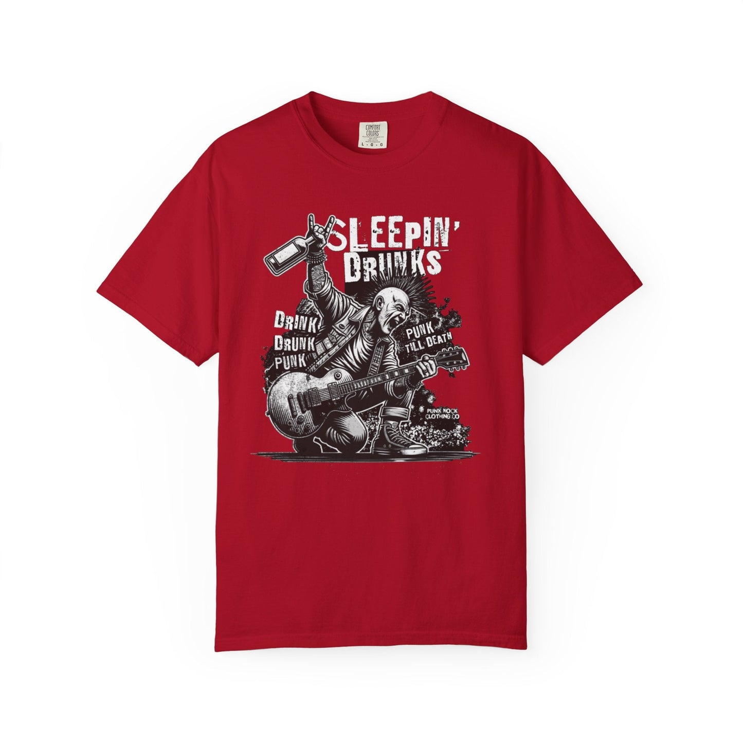 Sleeping drunks t-Shirt - punk is not dead & quirky casual wear