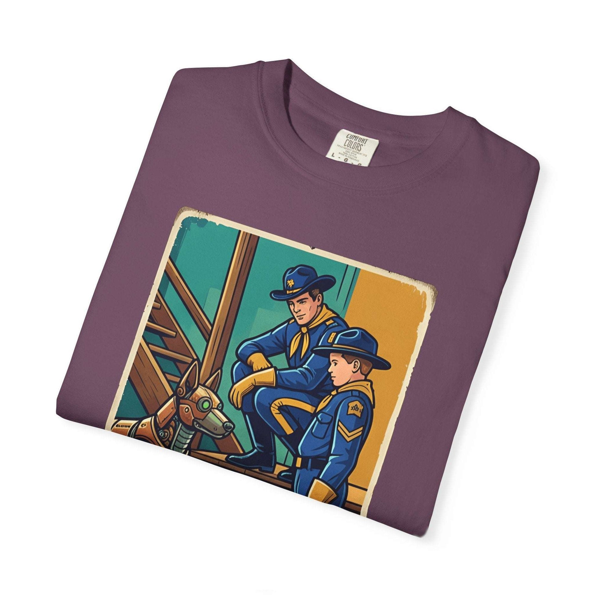 Clang Tintin Robot Dog T-Shirt for Classic TV lovers