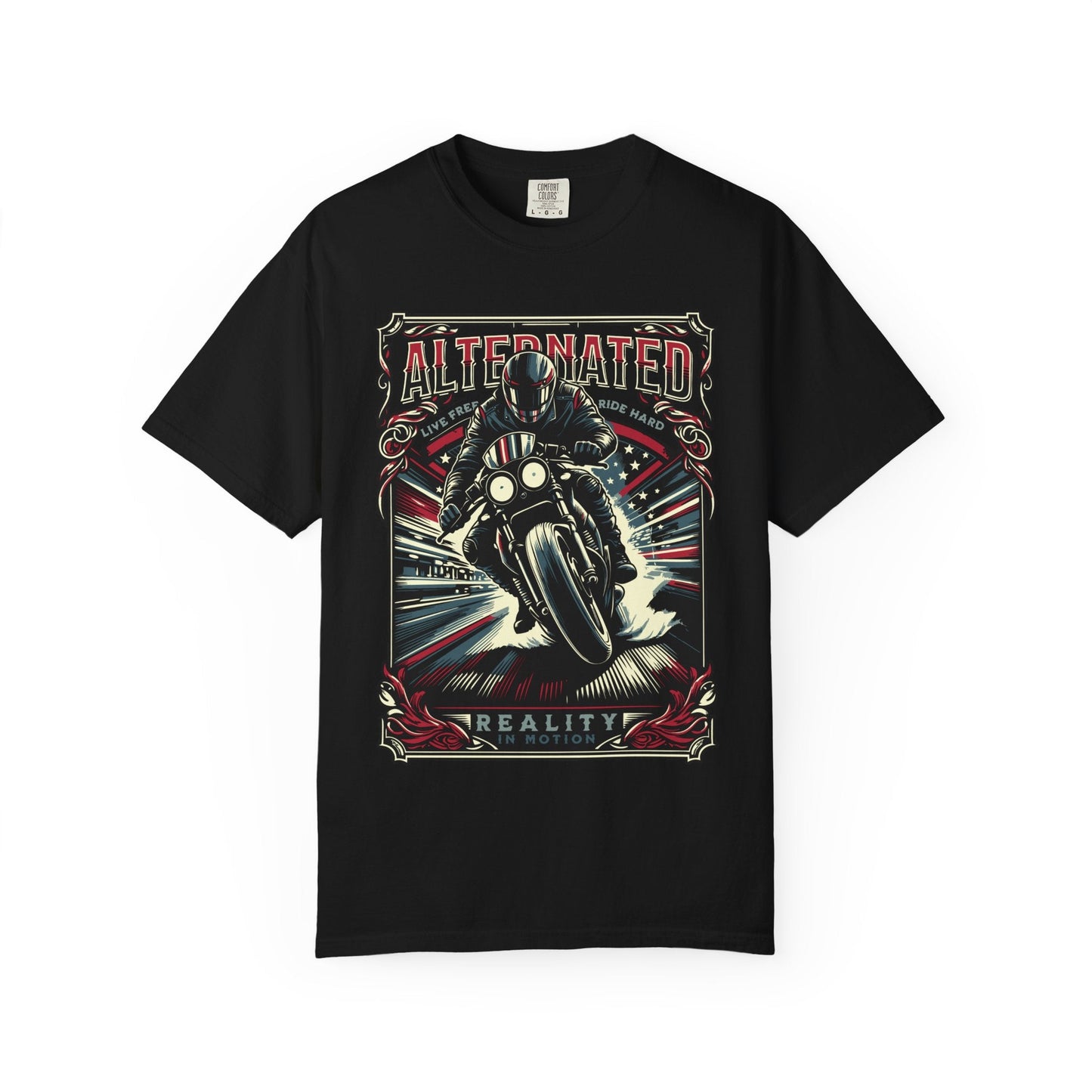 Motorcycle Rider t-shirt: Bold graphic tee for enthusiasts