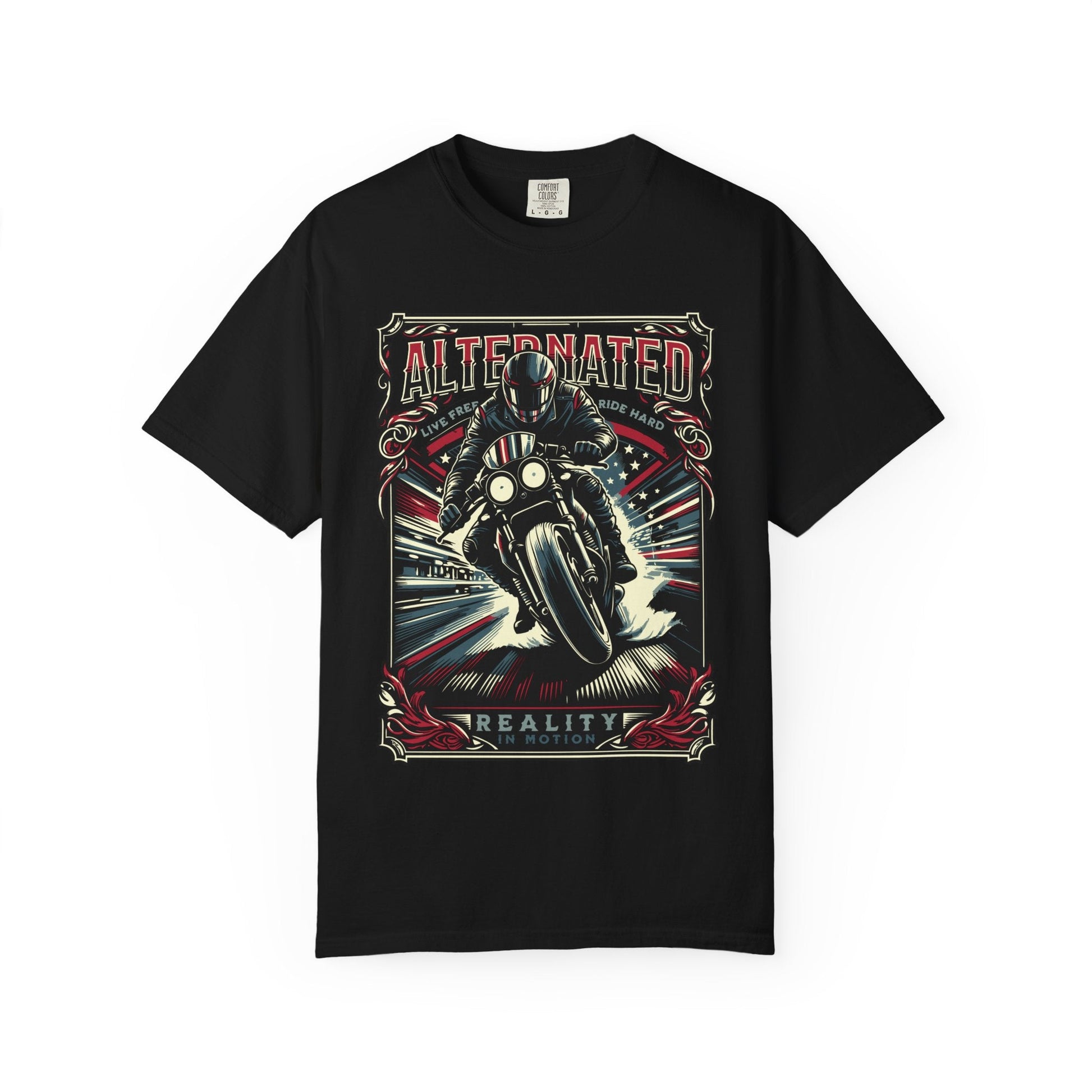 Motorcycle Rider t-shirt: Bold graphic tee for enthusiasts
