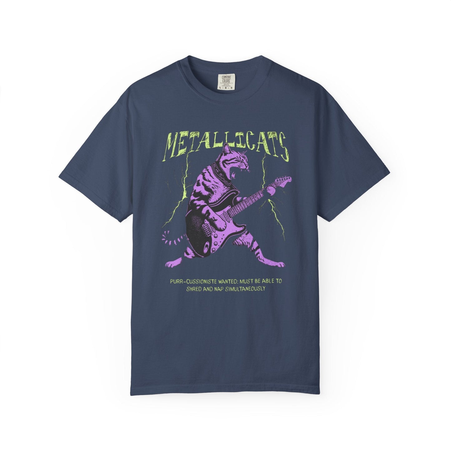 Metallicats  t-shirt vintage music apparel humour