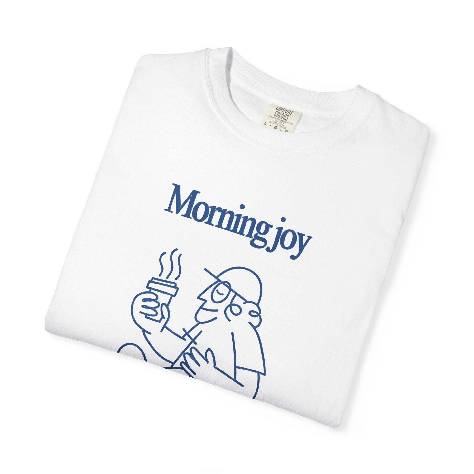 Morning joy t-shirt - Calm coffee simple line design for all