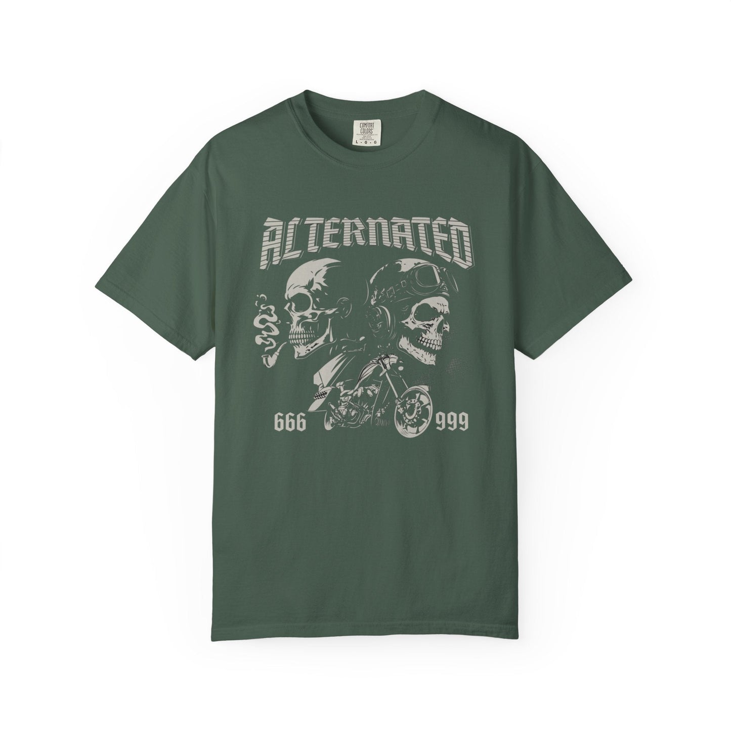 Biker skull unisex t-shirt - Bold & adventurous design