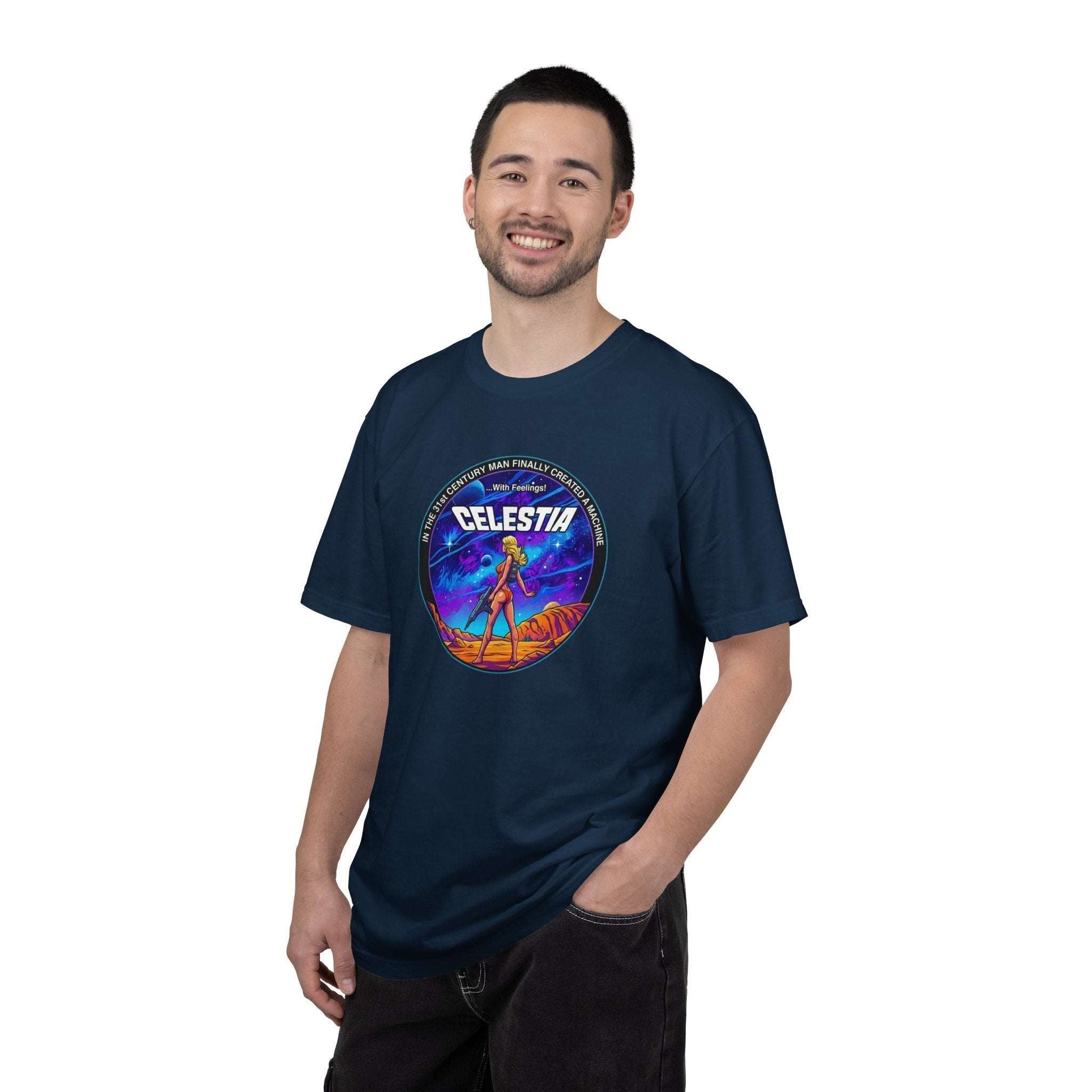 Celestia – Galactic Warrior Humorous T-Shirt