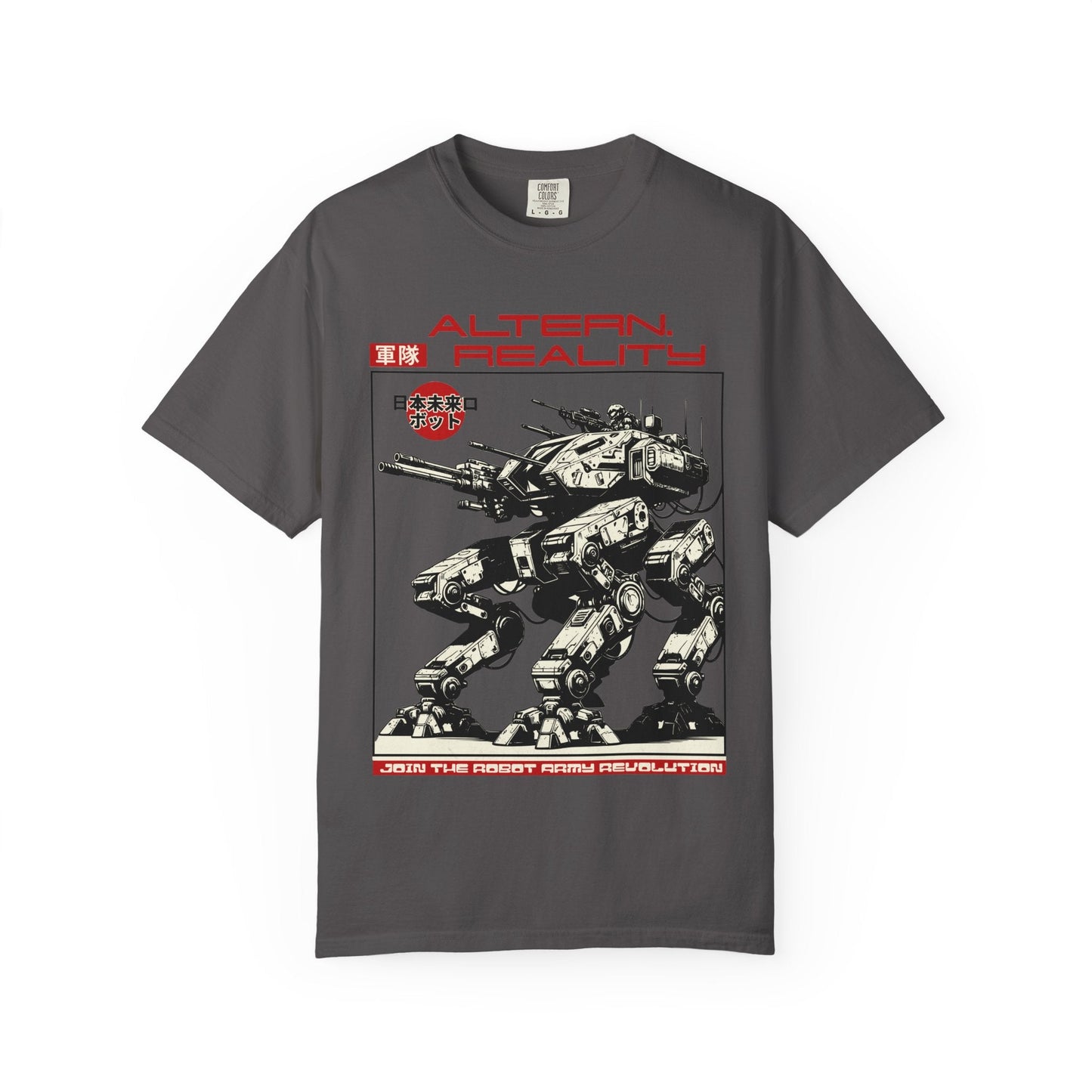 Futuristic Mech revolution tee - Style for sci-fi fans