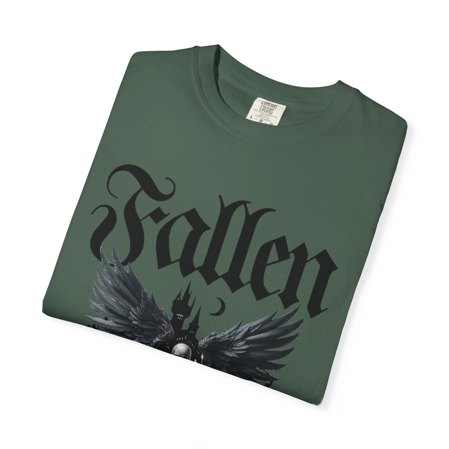 Fallen angel gothic t-shirt - Dark & Mystical Style - Rock attitude