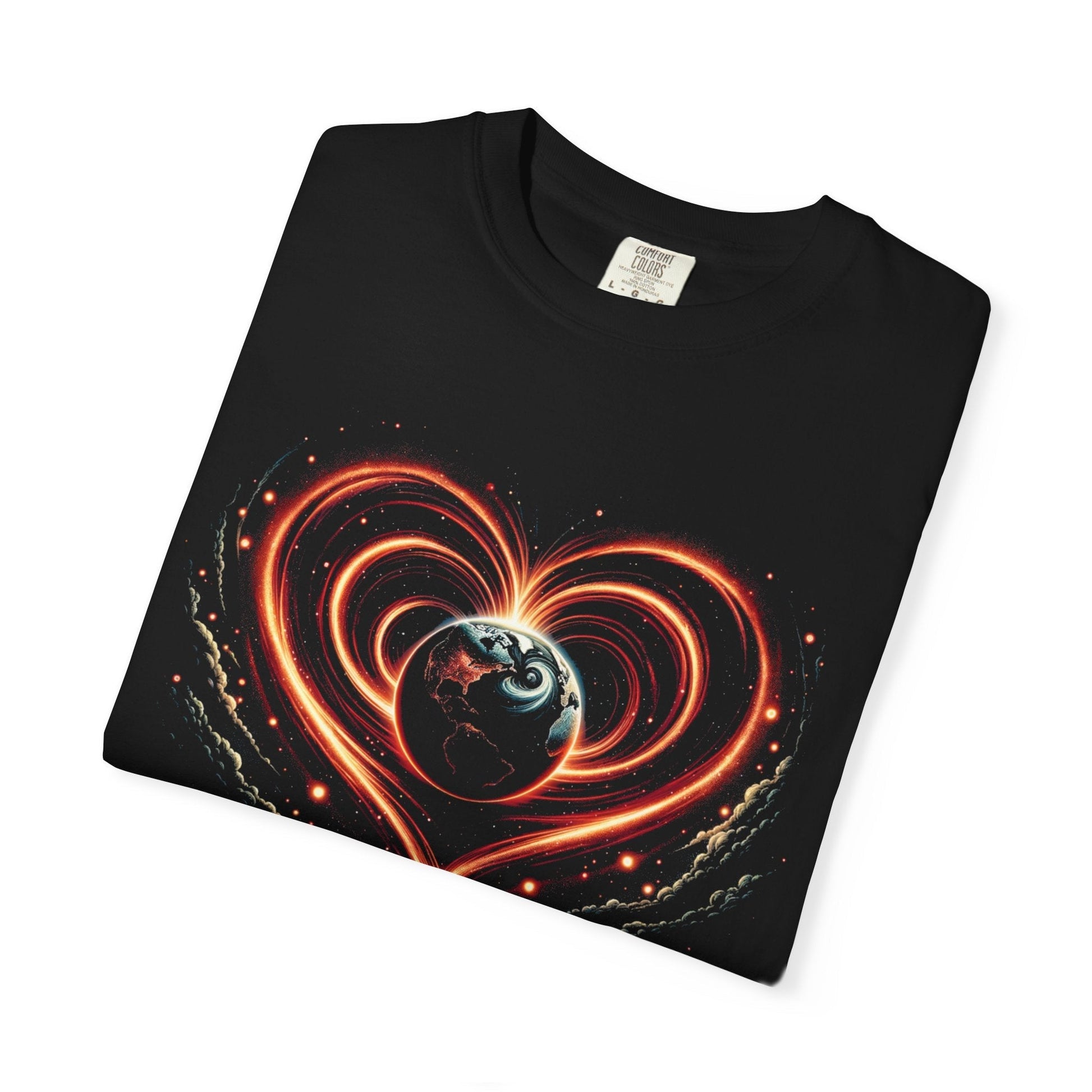 Cosmic love planet t-shirt - Unisex design and 100% cotton
